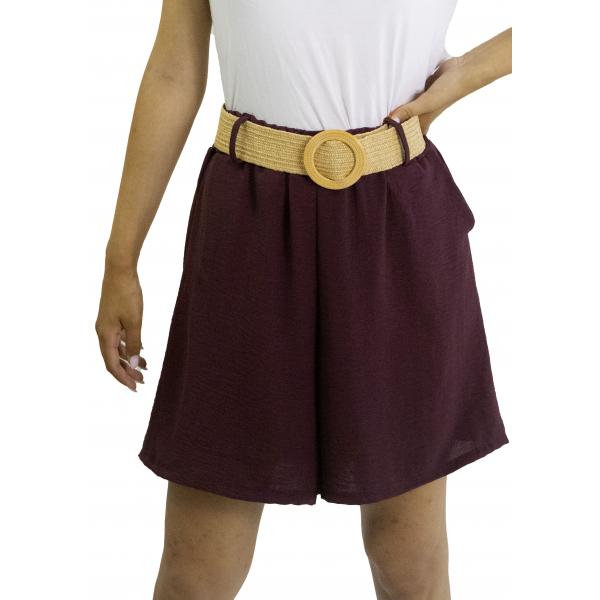 Shorts con cintura fantasia "Leila"